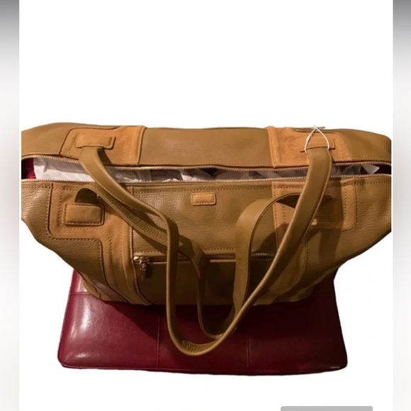 HAMMITT Otis Weekender Bag - Gorgeous Color Golden Valley Tan - NWT & Never used - Picture 6 of 9